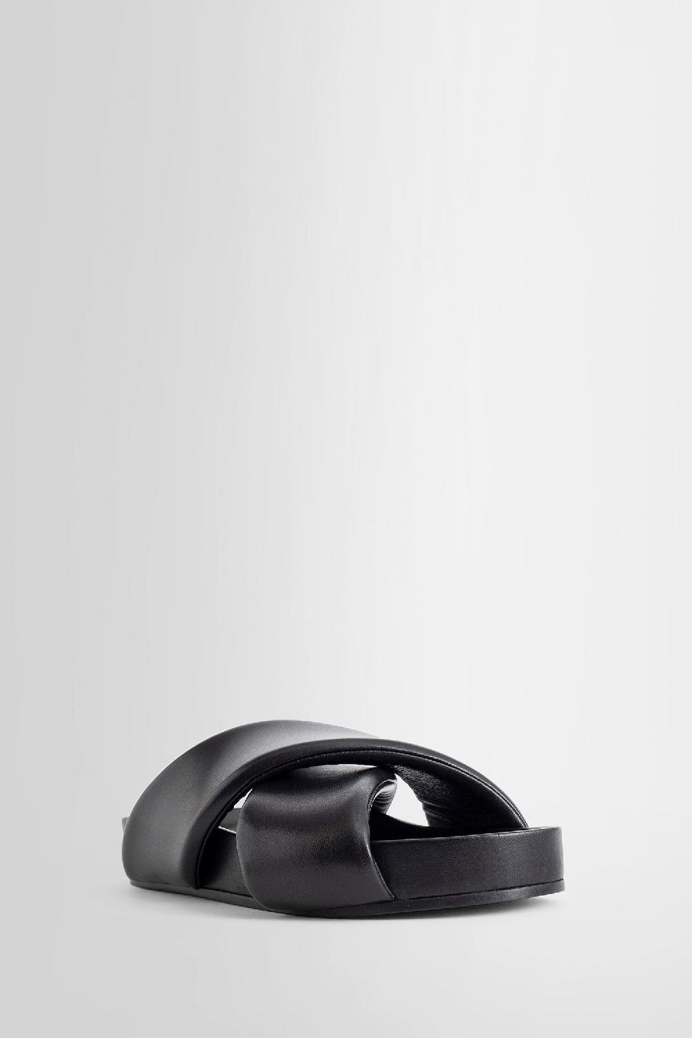 Antonioli JIL SANDER MAN BLACK SANDALS & SLIDES