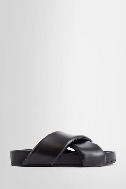 Antonioli JIL SANDER MAN BLACK SANDALS & SLIDES