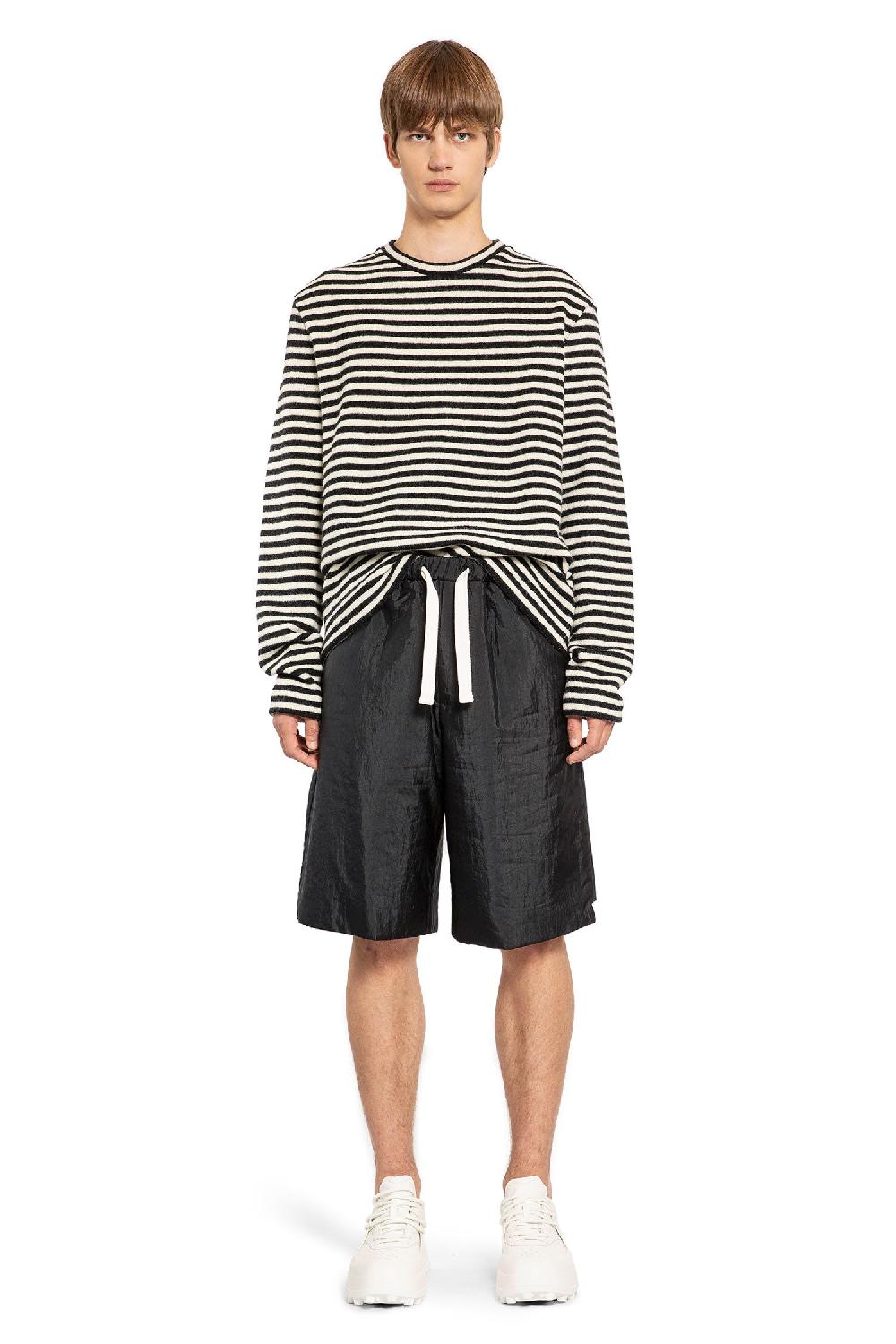 Antonioli JIL SANDER MAN BLACK SHORTS & SKIRTS