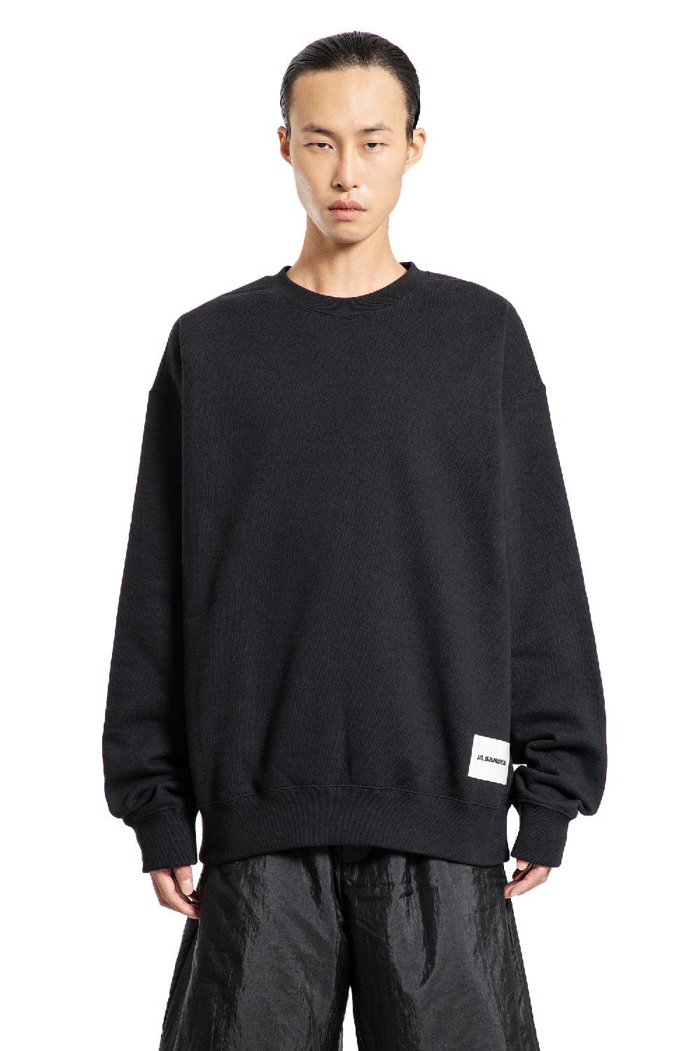 Antonioli JIL SANDER MAN BLACK SWEATSHIRTS