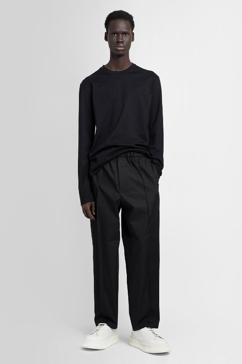 Antonioli JIL SANDER MAN BLACK T-SHIRTS & TANK TOPS