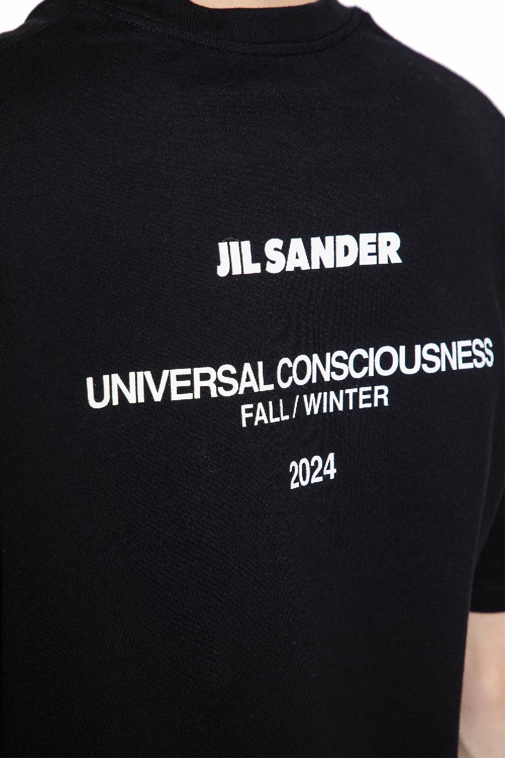 Antonioli JIL SANDER MAN BLACK T-SHIRTS & TANK TOPS