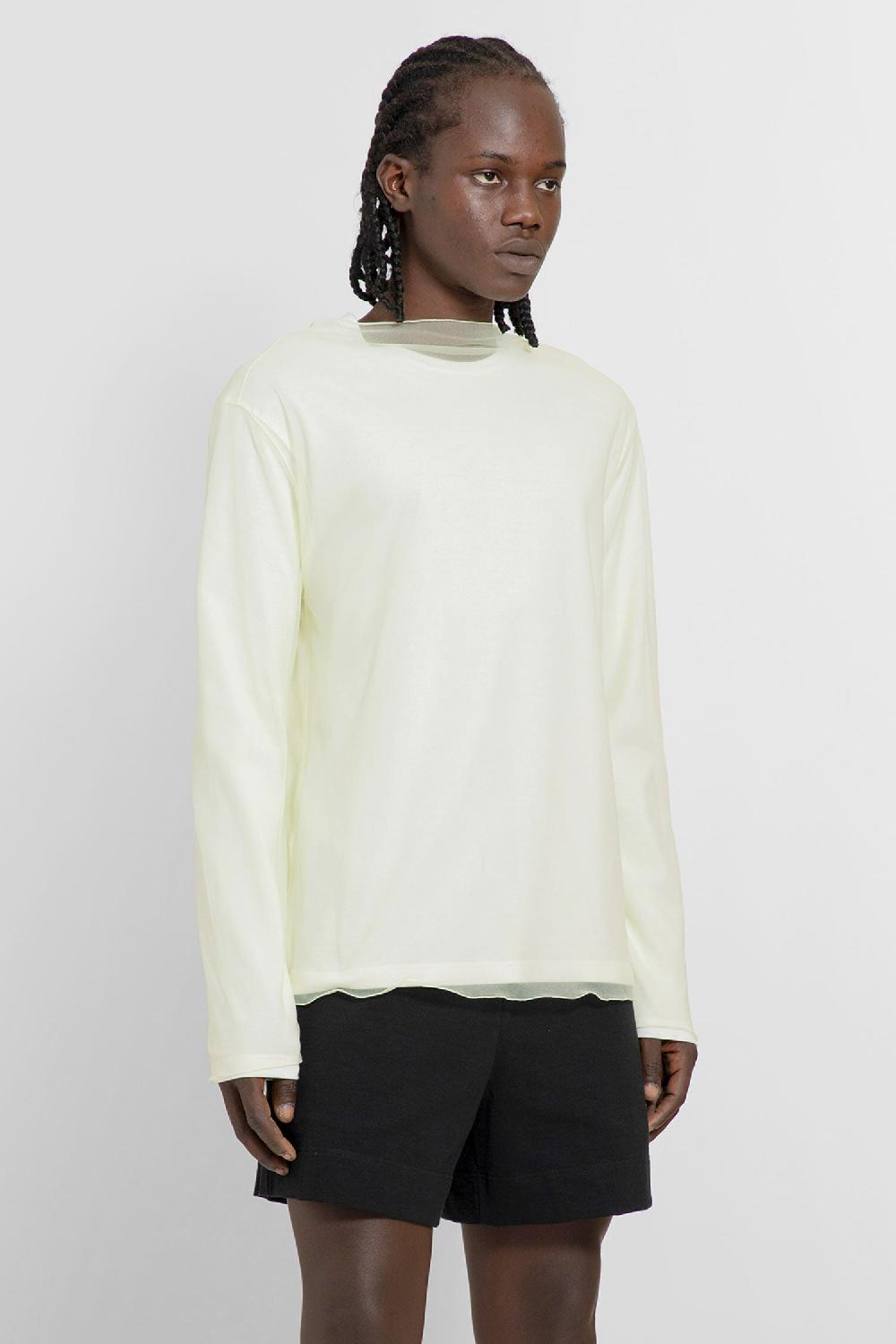 Antonioli JIL SANDER MAN GREEN T-SHIRTS & TANK TOPS