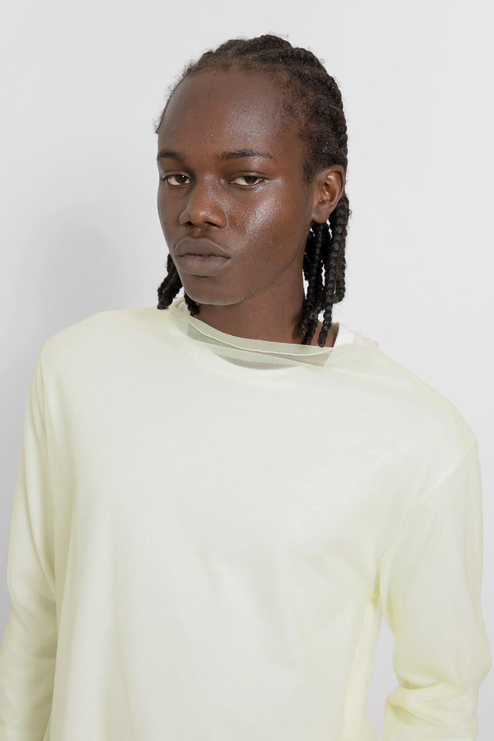 Antonioli JIL SANDER MAN GREEN T-SHIRTS & TANK TOPS