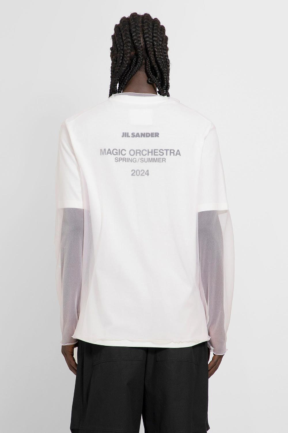 Antonioli JIL SANDER MAN PURPLE T-SHIRTS & TANK TOPS
