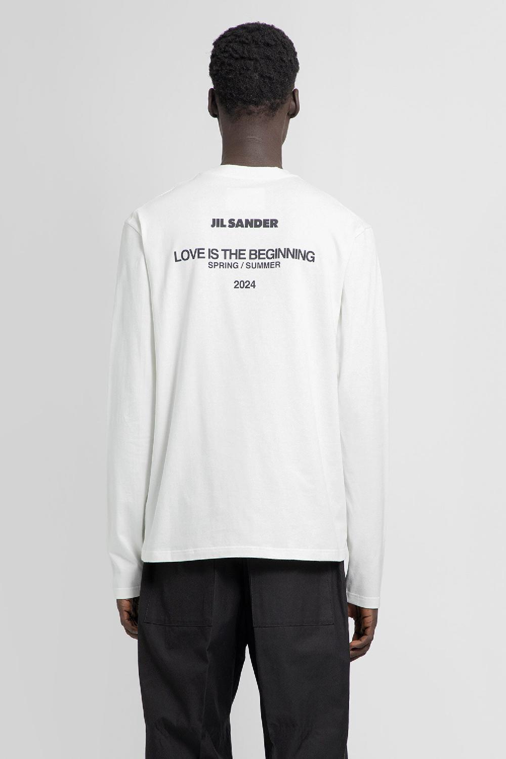 Antonioli JIL SANDER MAN WHITE T-SHIRTS & TANK TOPS