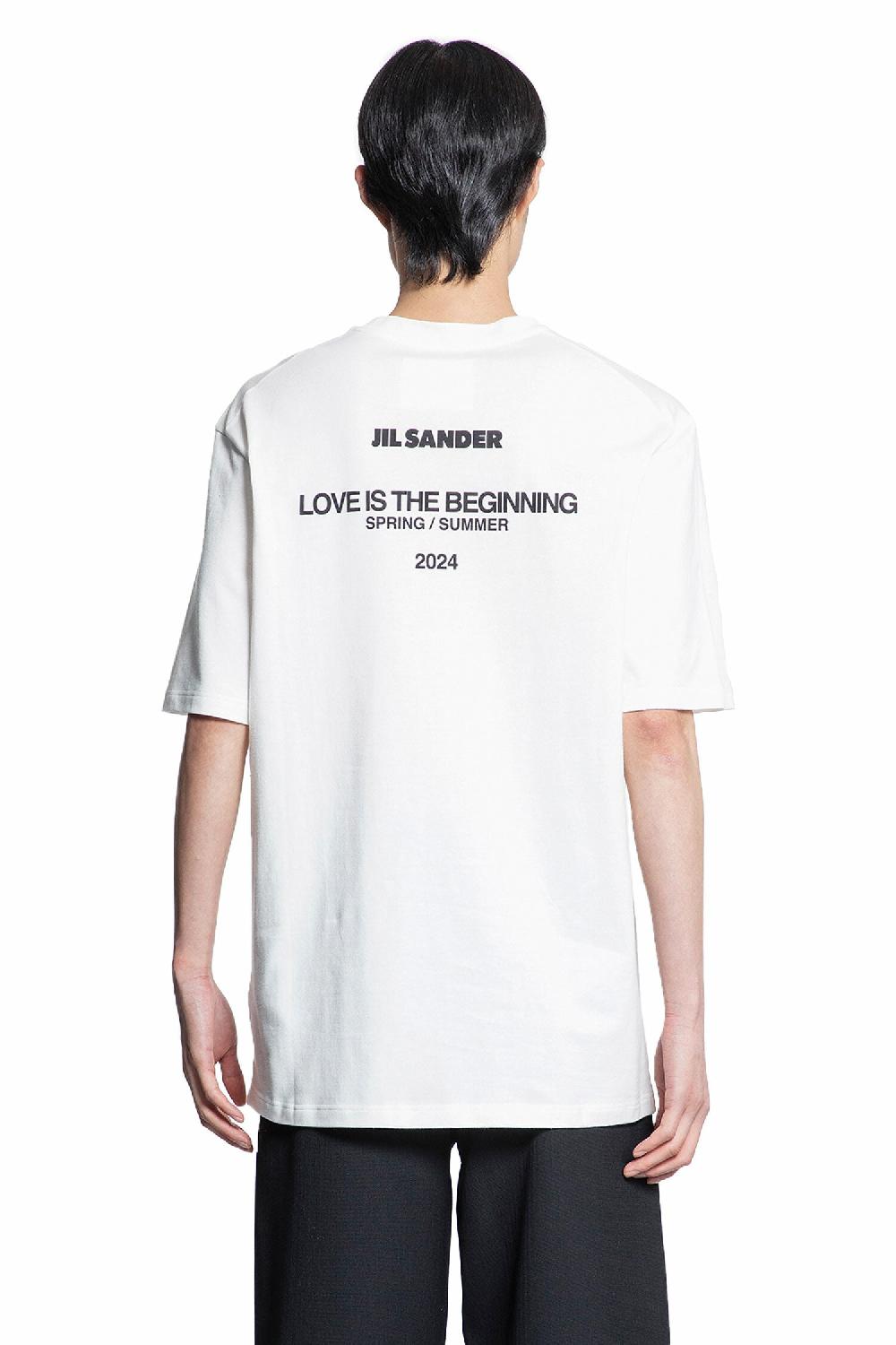 Antonioli JIL SANDER MAN WHITE T-SHIRTS & TANK TOPS