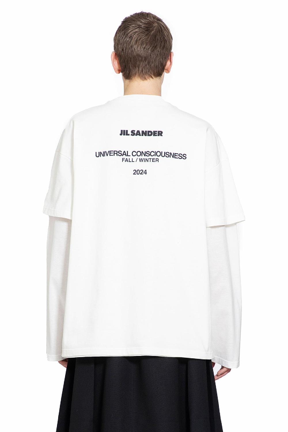 Antonioli JIL SANDER MAN WHITE T-SHIRTS & TANK TOPS