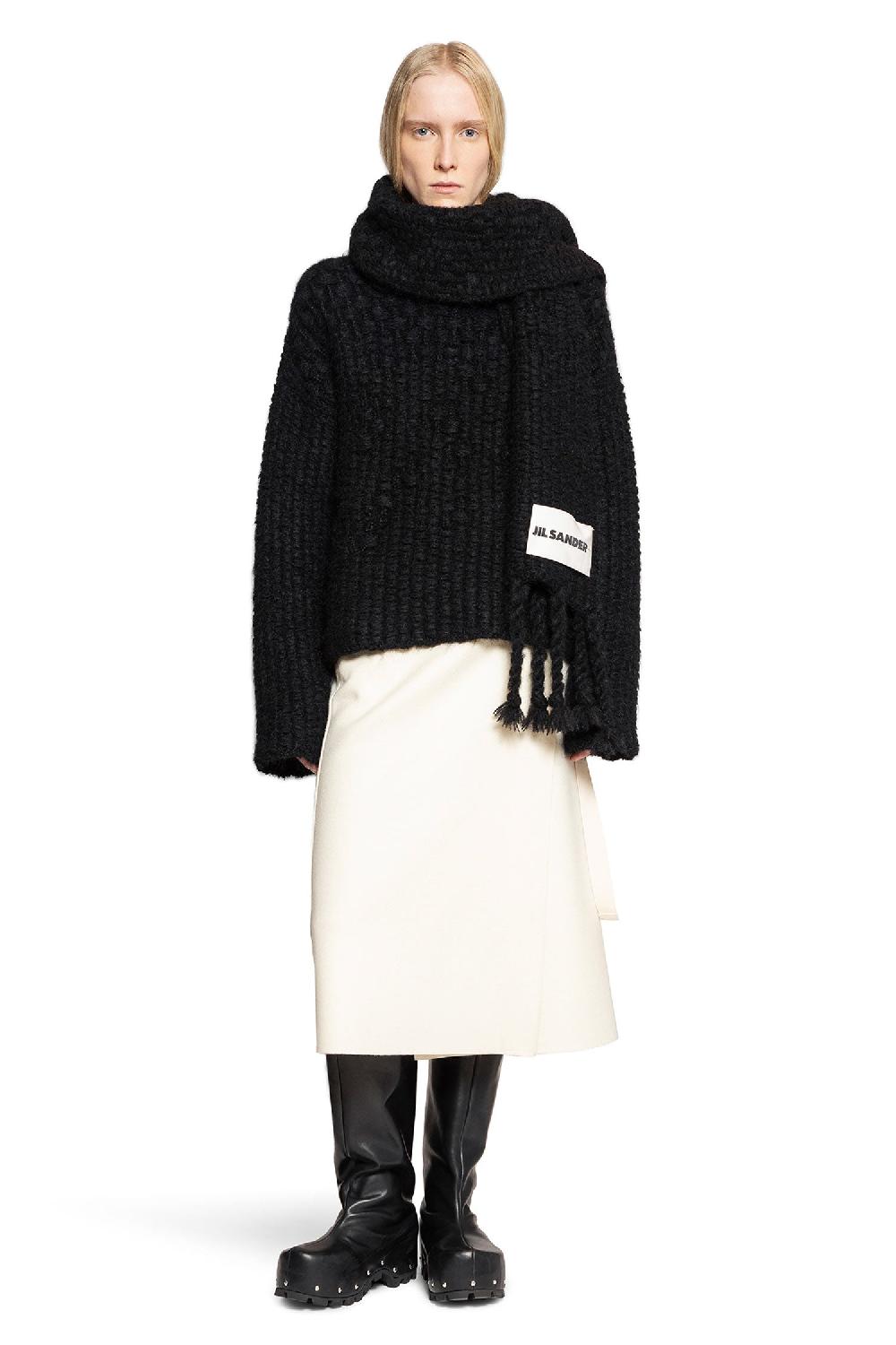Antonioli JIL SANDER WOMAN BLACK SCARVES