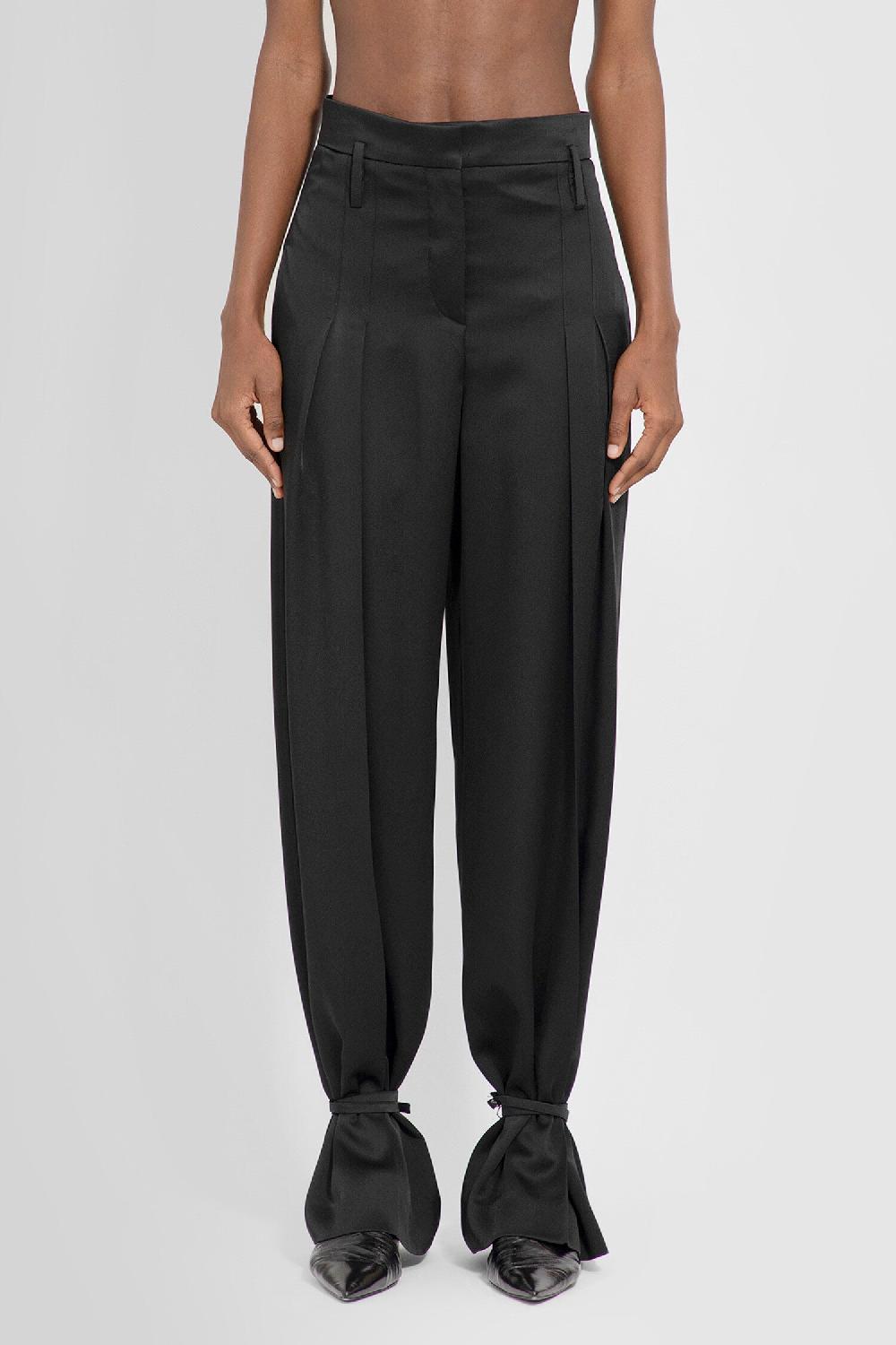 Antonioli JIL SANDER WOMAN BLACK TROUSERS