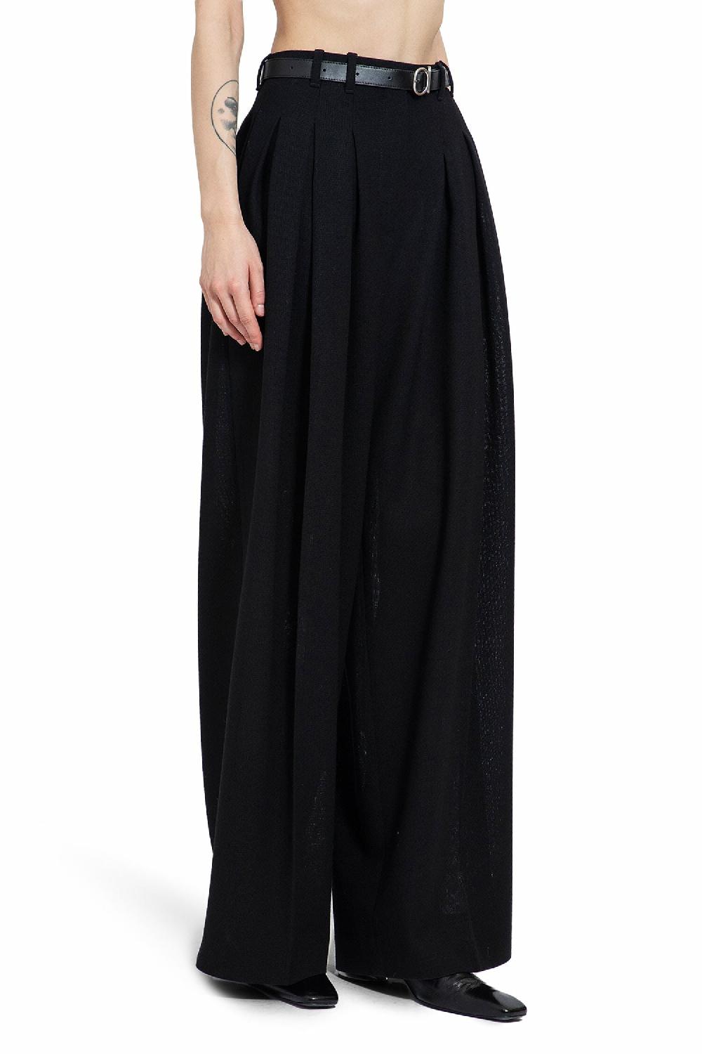 Antonioli JIL SANDER WOMAN BLACK TROUSERS