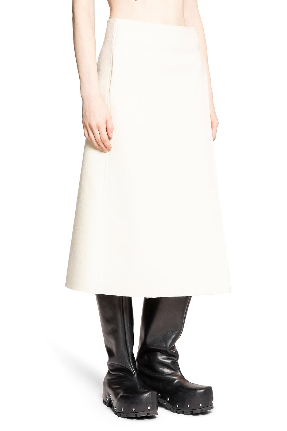 Antonioli JIL SANDER WOMAN OFF-WHITE SKIRTS