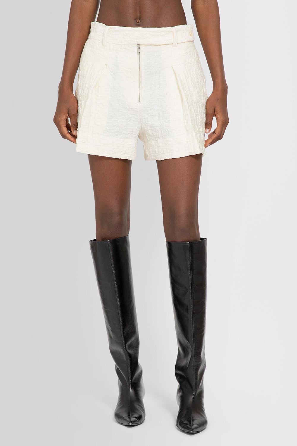 Antonioli JIL SANDER WOMAN WHITE SHORTS