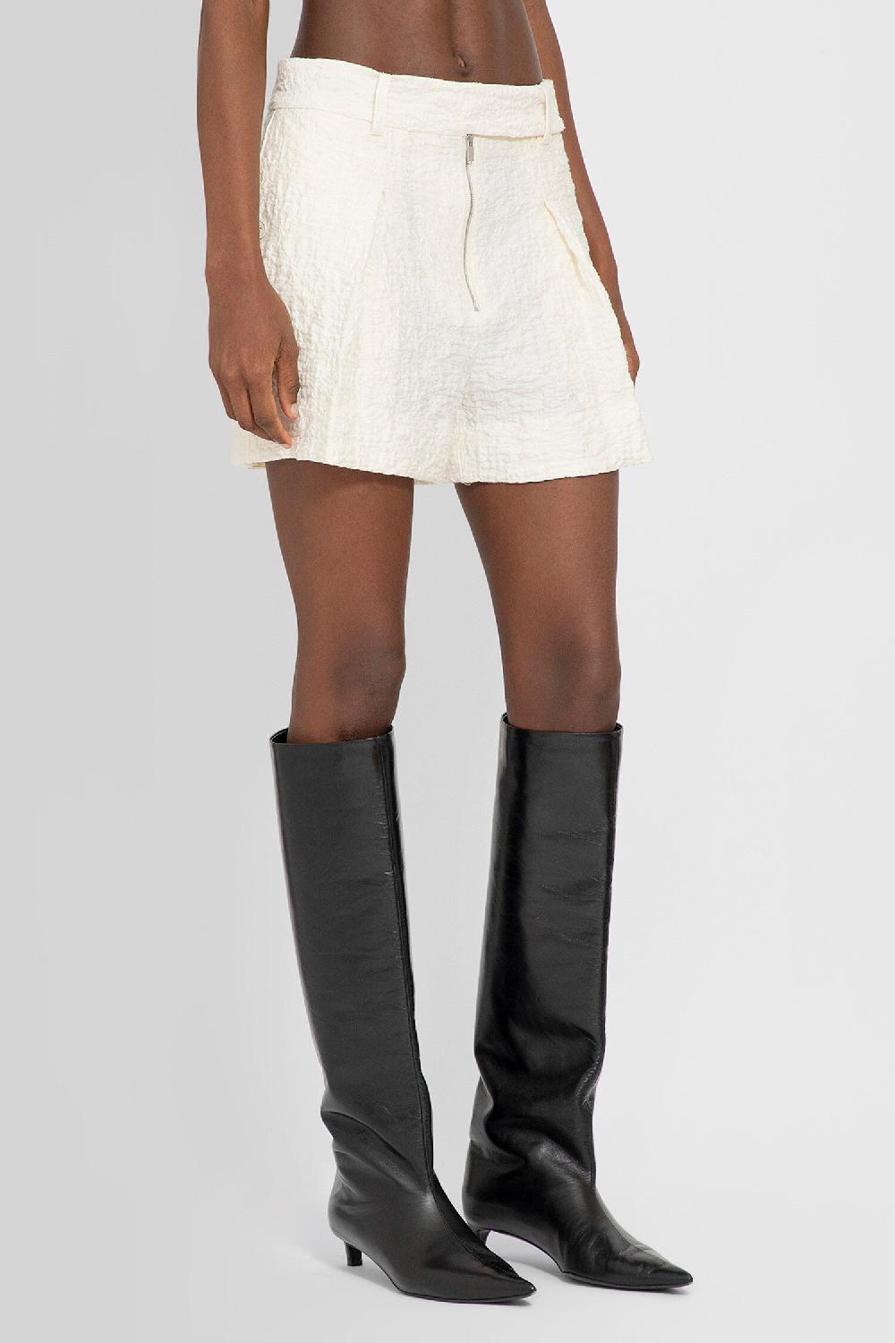 Antonioli JIL SANDER WOMAN WHITE SHORTS