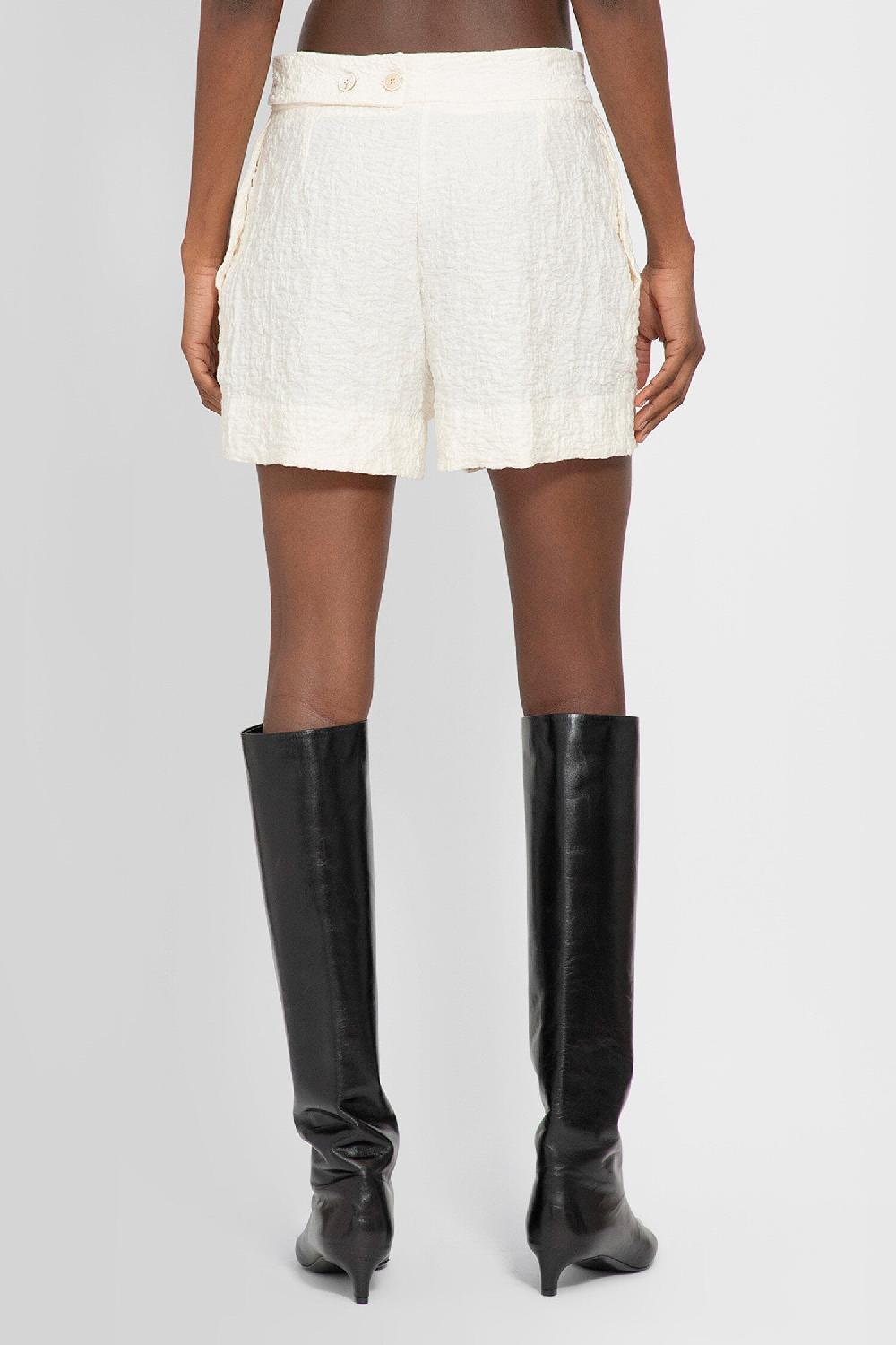 Antonioli JIL SANDER WOMAN WHITE SHORTS