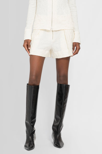 Antonioli JIL SANDER WOMAN WHITE SHORTS