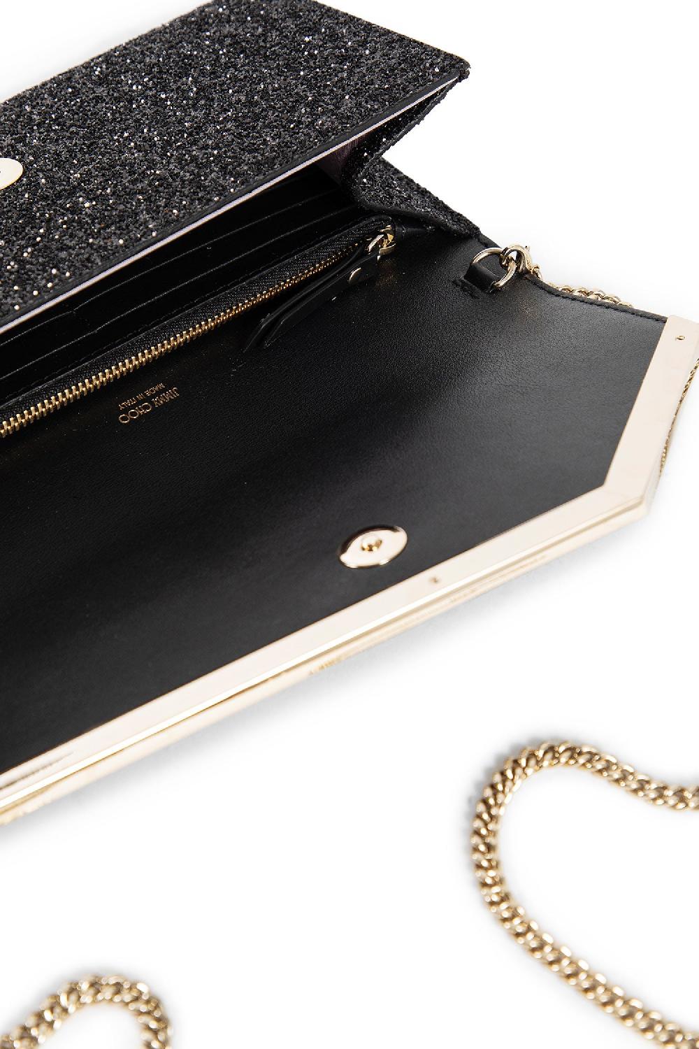 Antonioli JIMMY CHOO WOMAN BLACK CLUTCHES & POUCHES