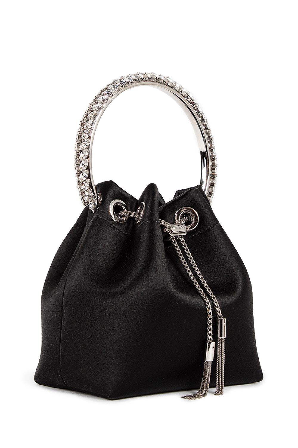Antonioli JIMMY CHOO WOMAN BLACK TOP HANDLE BAGS