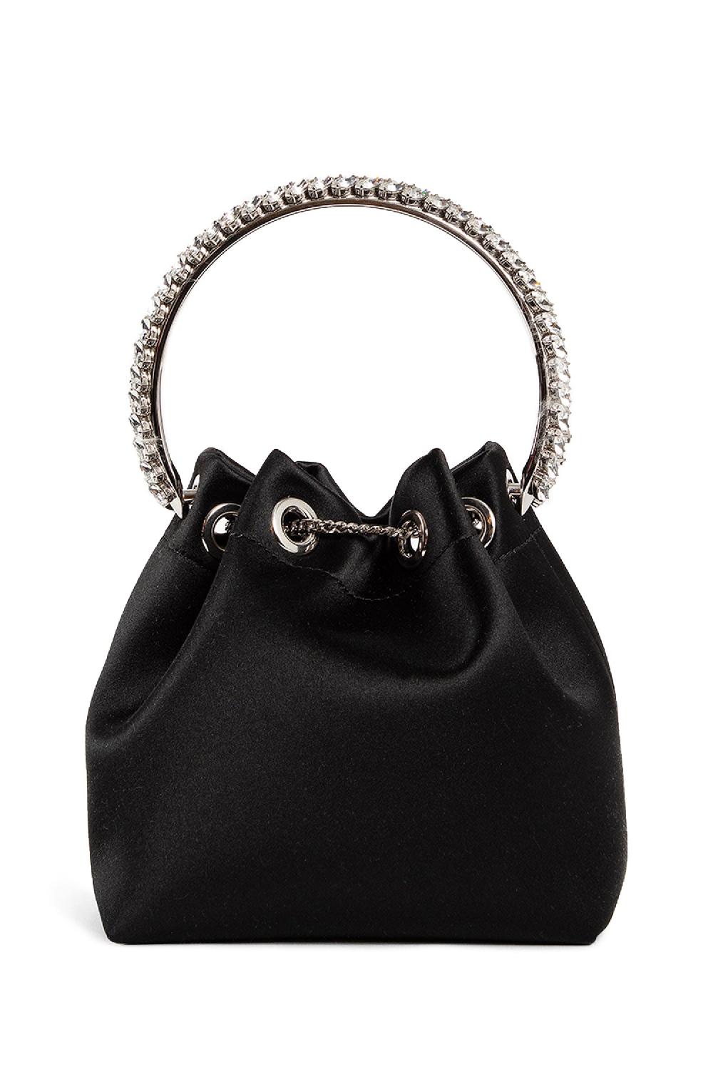 Antonioli JIMMY CHOO WOMAN BLACK TOP HANDLE BAGS