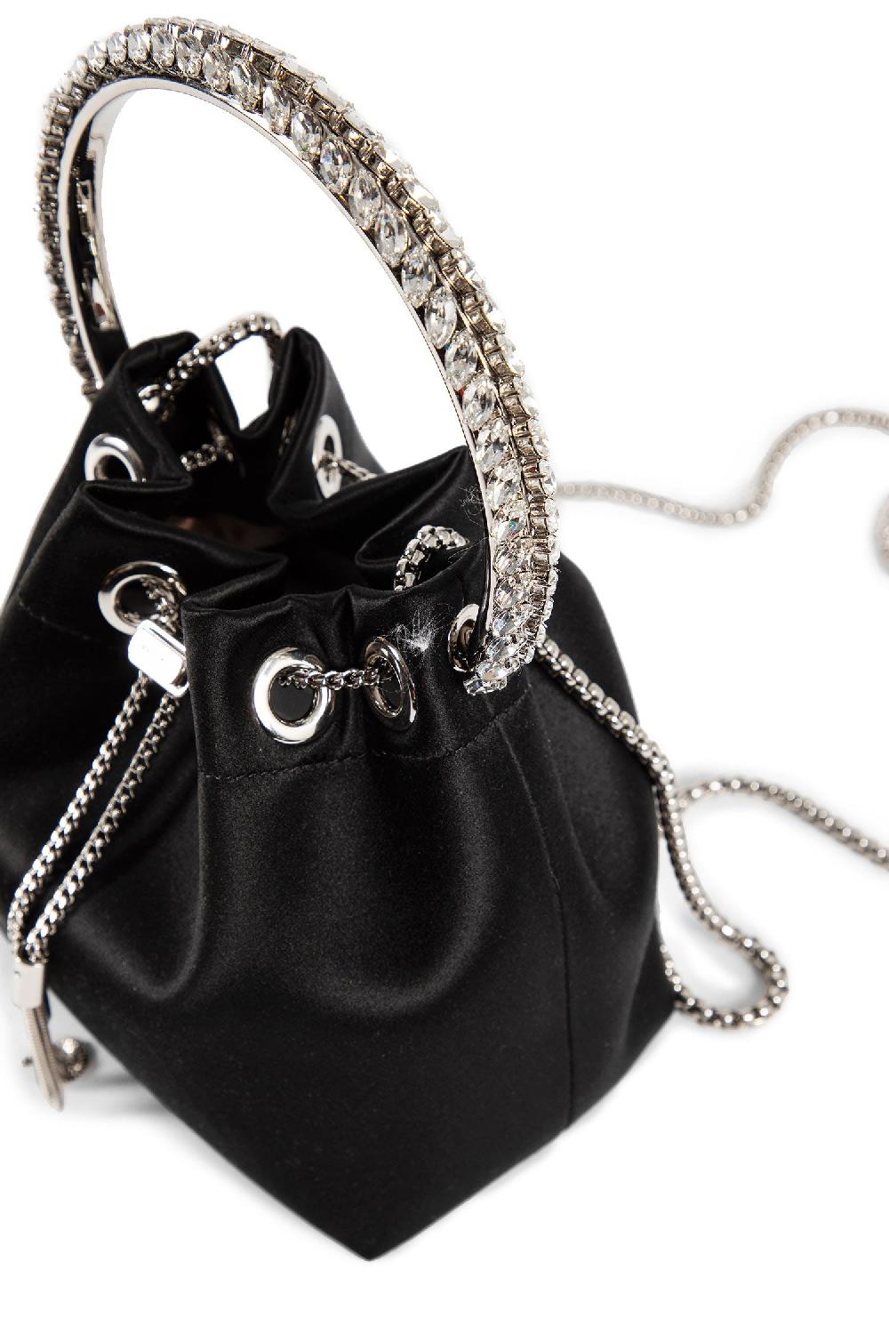 Antonioli JIMMY CHOO WOMAN BLACK TOP HANDLE BAGS
