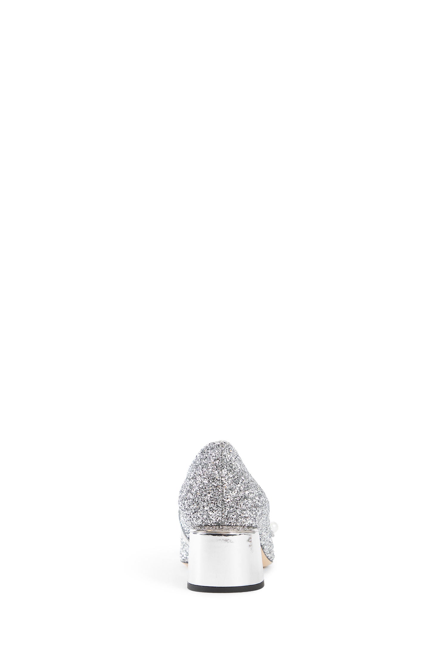 Antonioli JIMMY CHOO WOMAN SILVER PUMPS