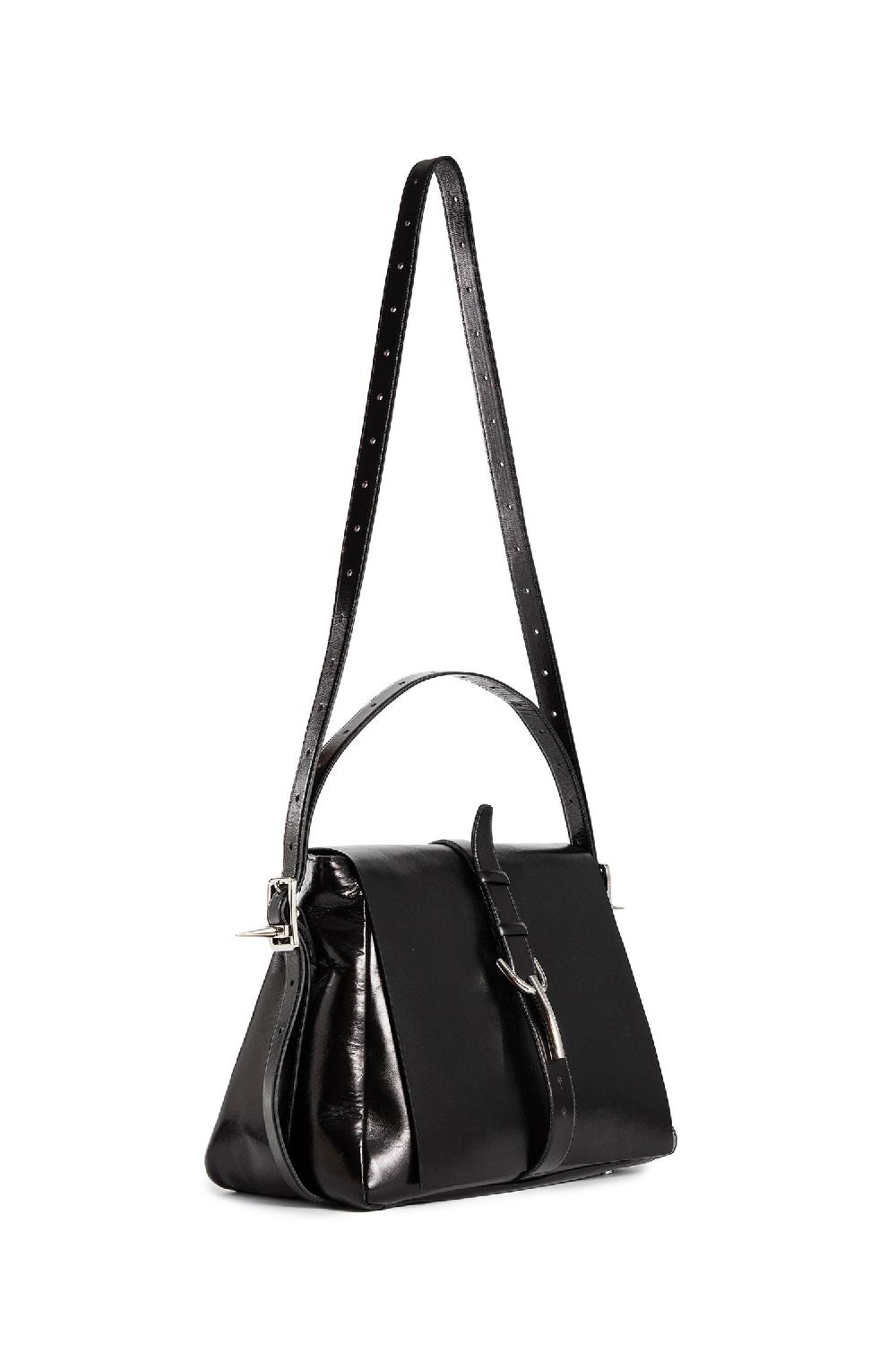 Antonioli JORDANLUCA MAN BLACK SHOULDER BAGS