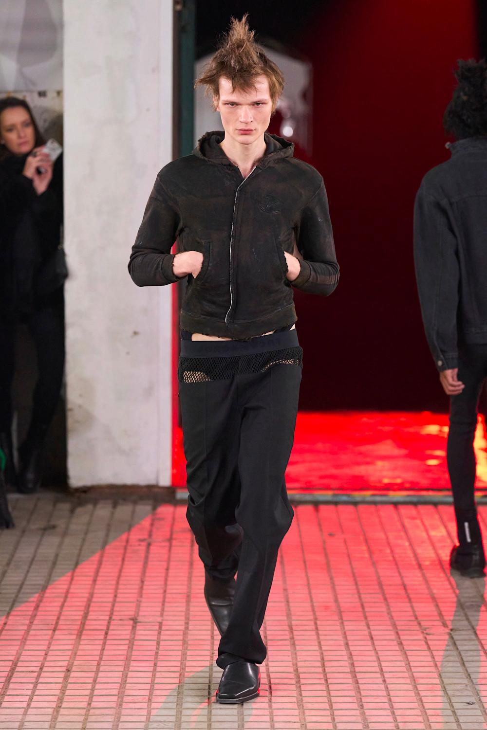 Antonioli JORDANLUCA MAN BLACK SWEATSHIRTS