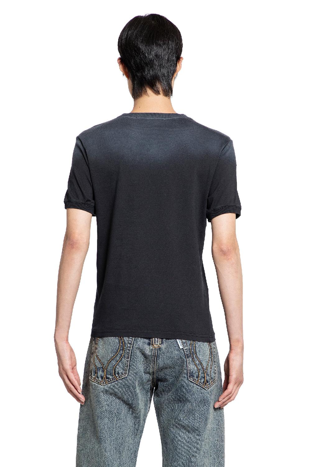 Antonioli JORDANLUCA MAN BLACK T-SHIRTS & TANK TOPS