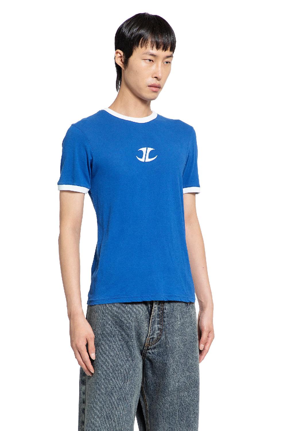 Antonioli JORDANLUCA MAN BLUE T-SHIRTS & TANK TOPS