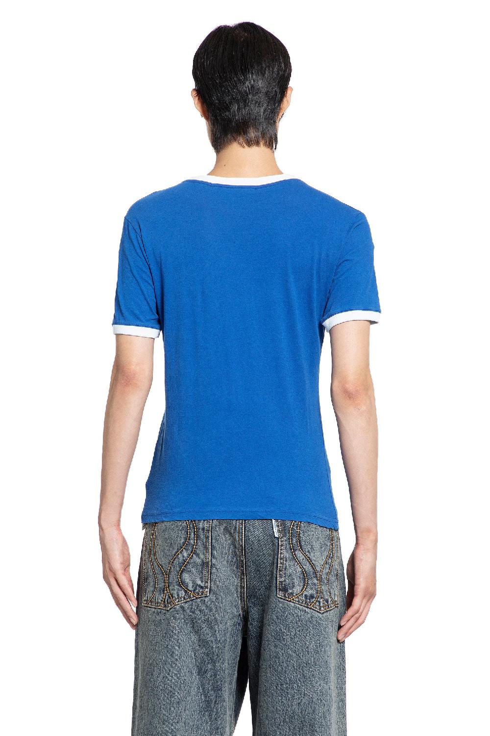 Antonioli JORDANLUCA MAN BLUE T-SHIRTS & TANK TOPS