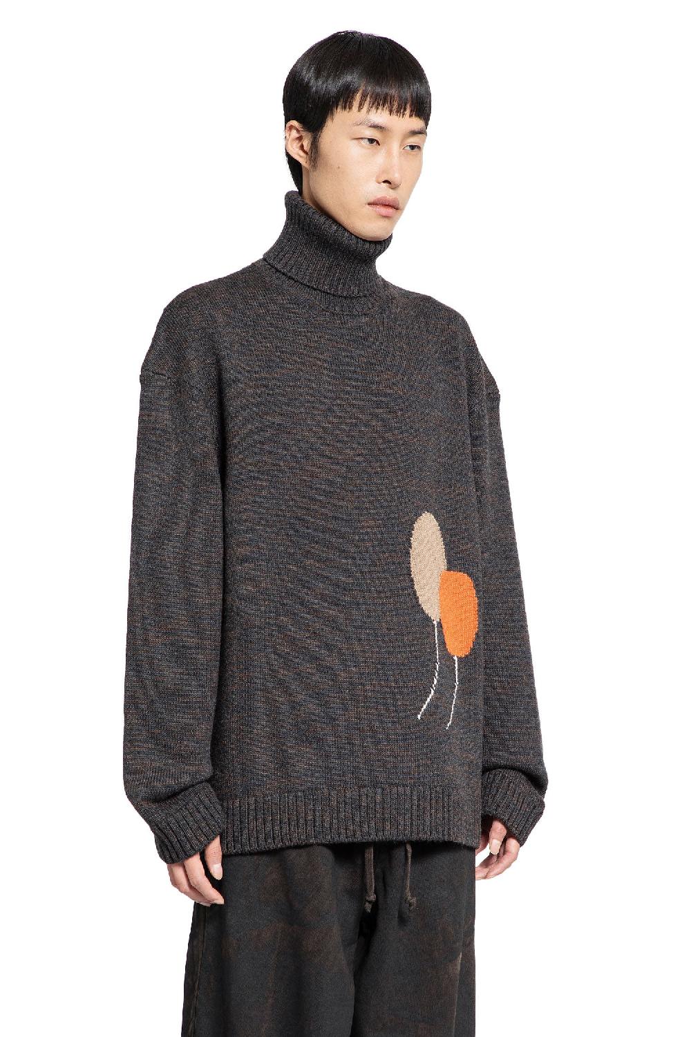 Antonioli JORDANLUCA MAN BROWN KNITWEAR
