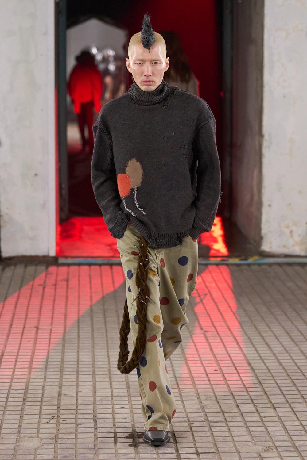 Antonioli JORDANLUCA MAN BROWN KNITWEAR