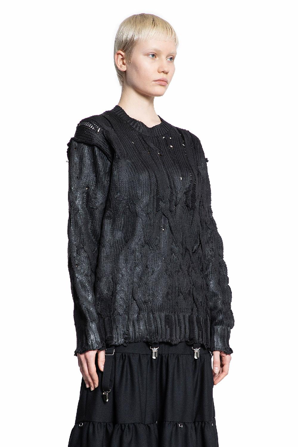 Antonioli JUNYA WATANABE WOMAN BLACK KNITWEAR