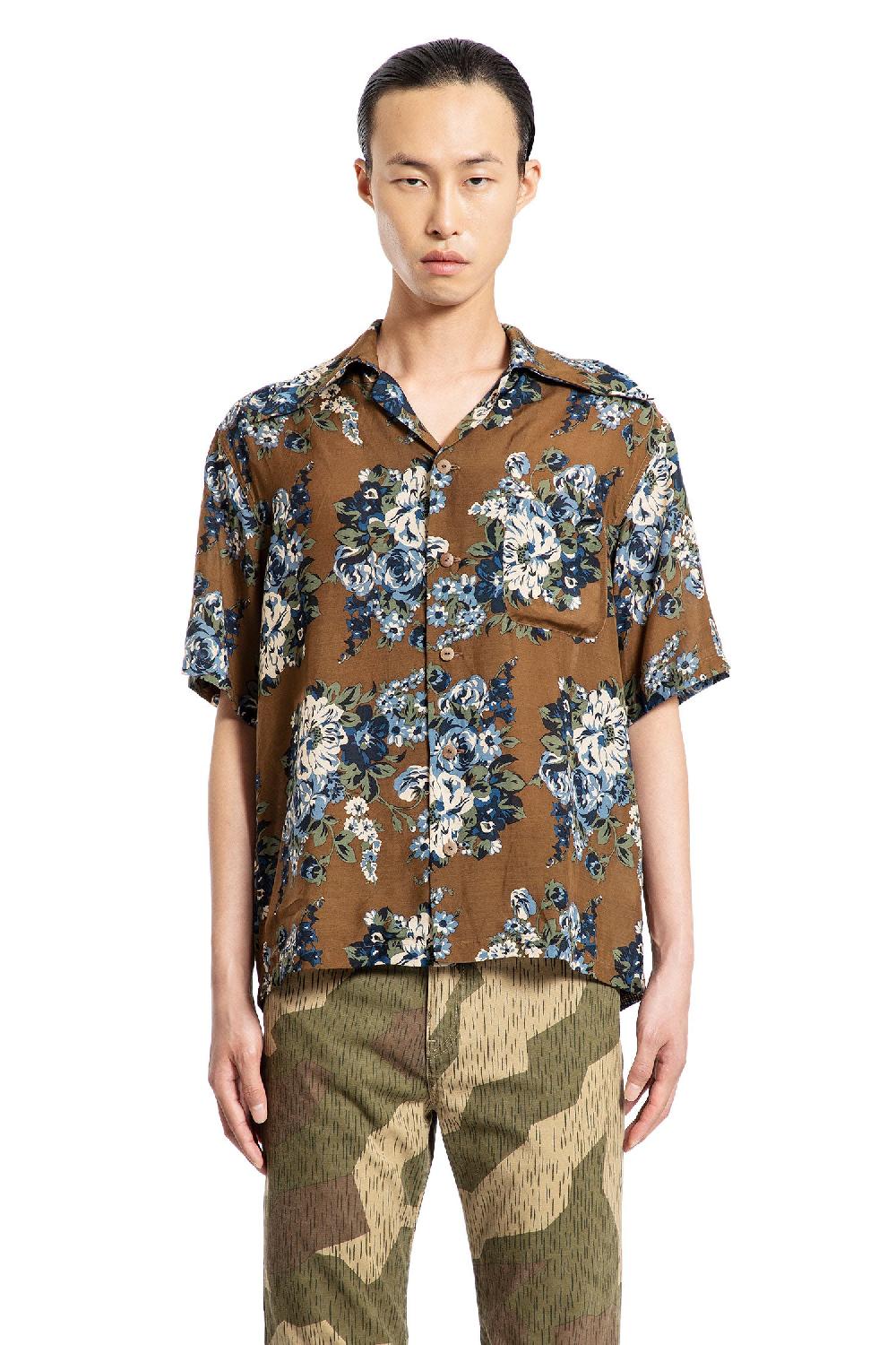 Antonioli KAPITAL MAN BROWN SHIRTS