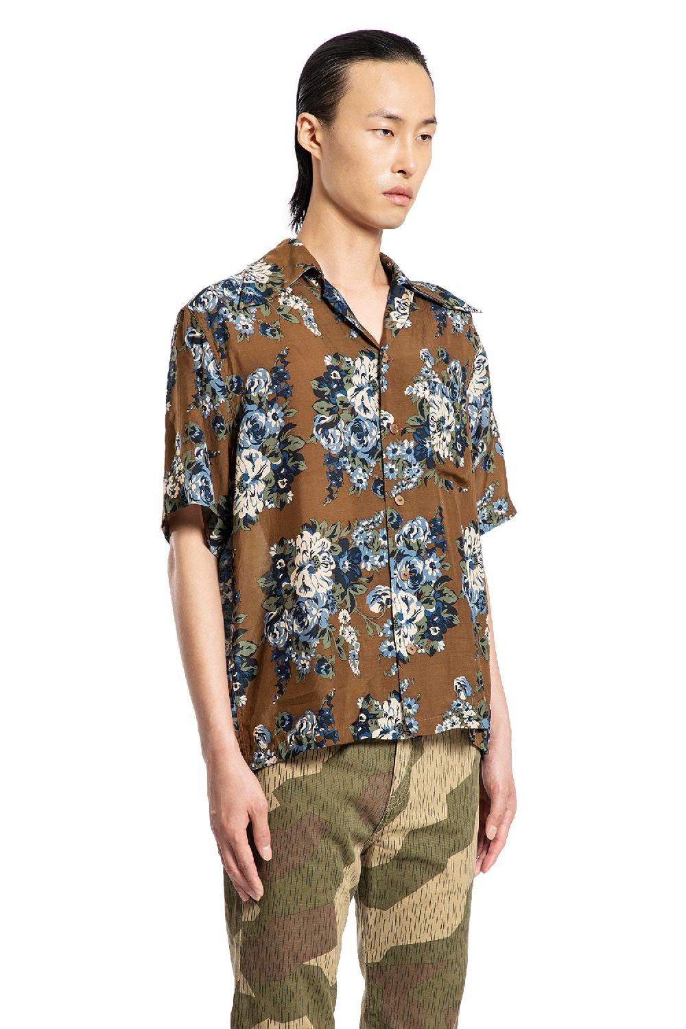 Antonioli KAPITAL MAN BROWN SHIRTS