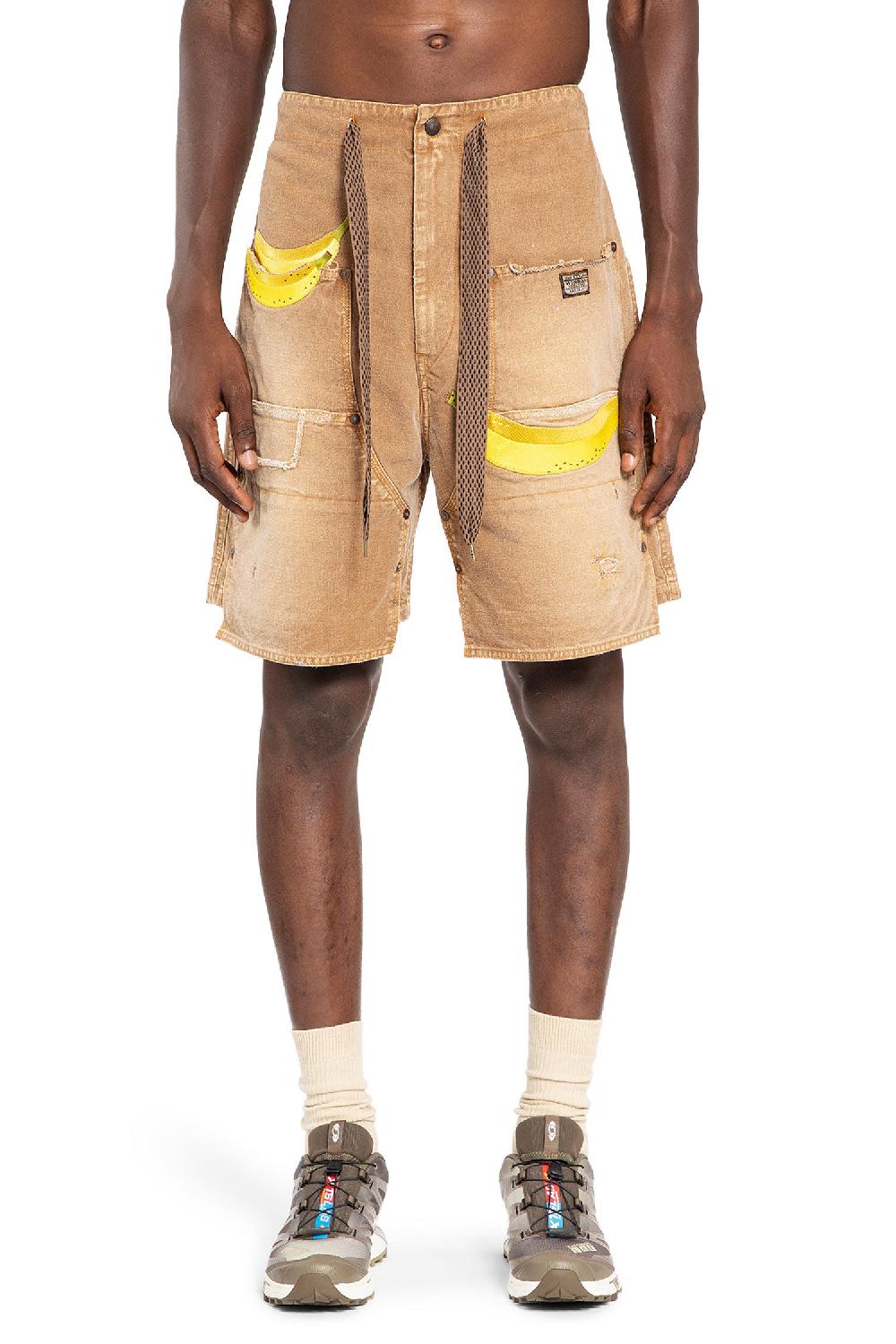 Antonioli KAPITAL MAN BROWN SHORTS & SKIRTS