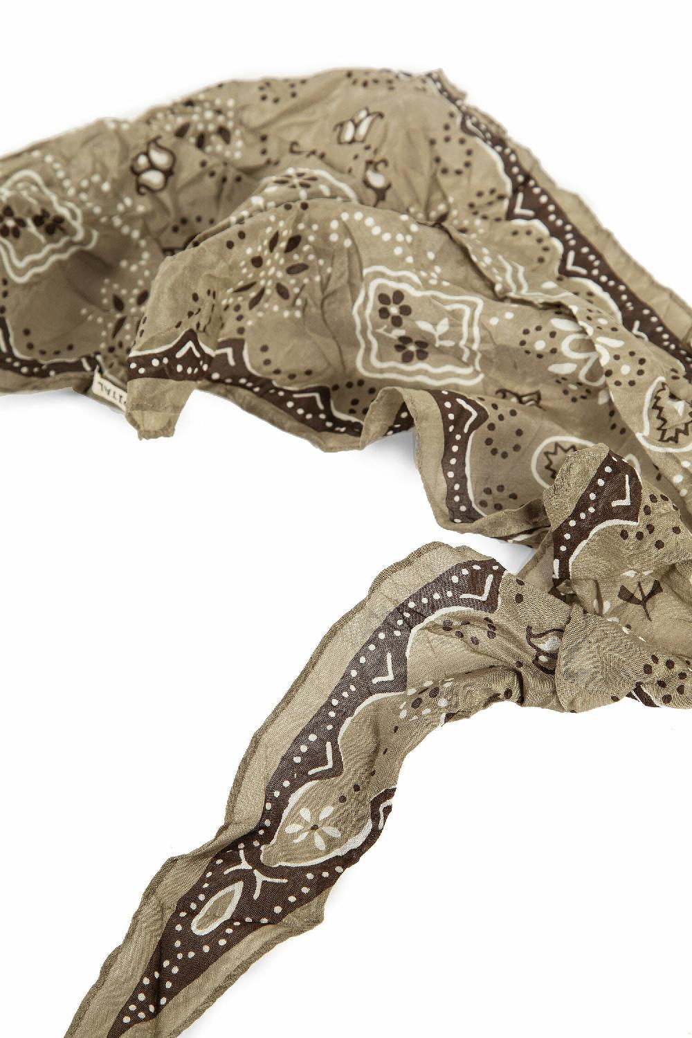 Antonioli KAPITAL MAN GREEN SCARVES