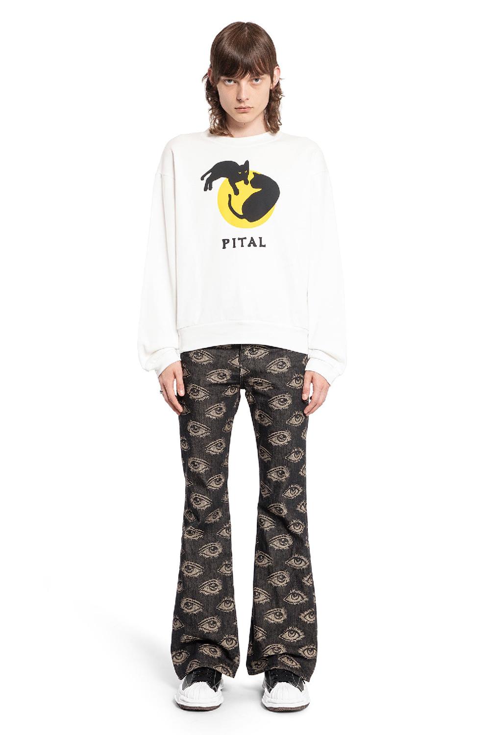 Antonioli KAPITAL MAN WHITE SWEATSHIRTS