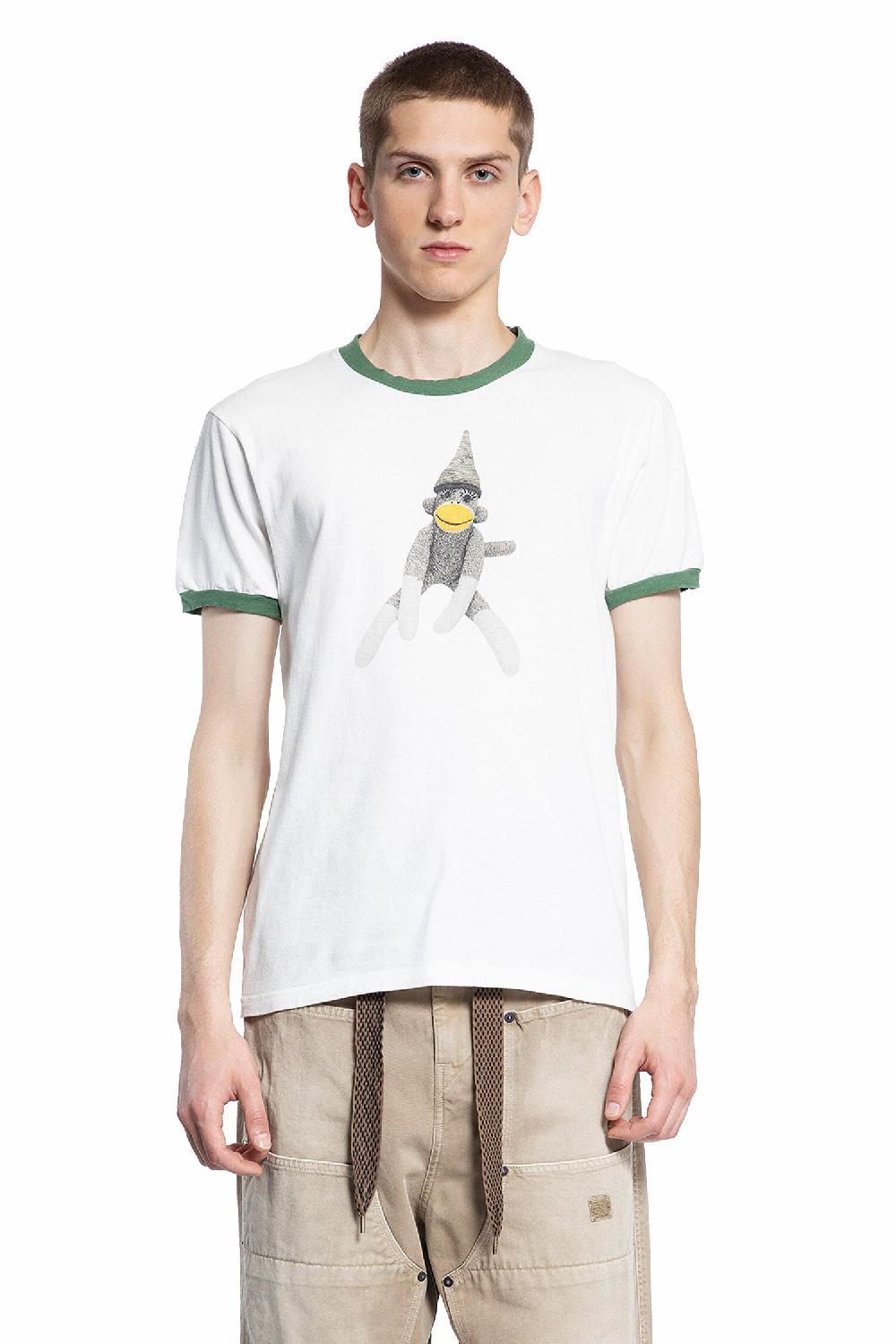 Antonioli KAPITAL MAN WHITE T-SHIRTS & TANK TOPS