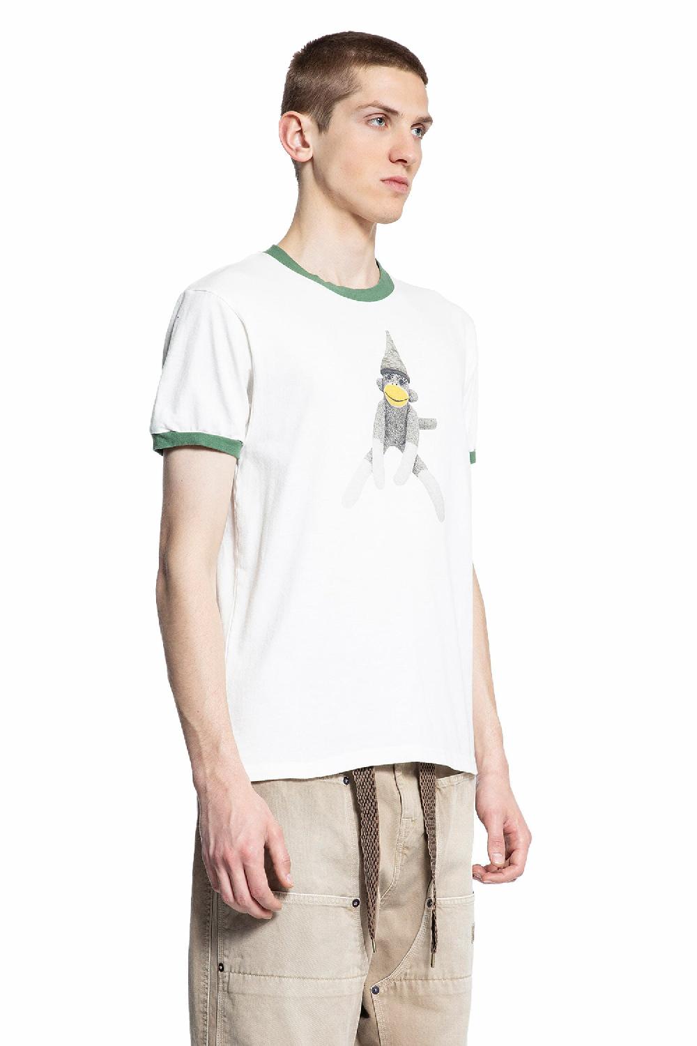 Antonioli KAPITAL MAN WHITE T-SHIRTS & TANK TOPS