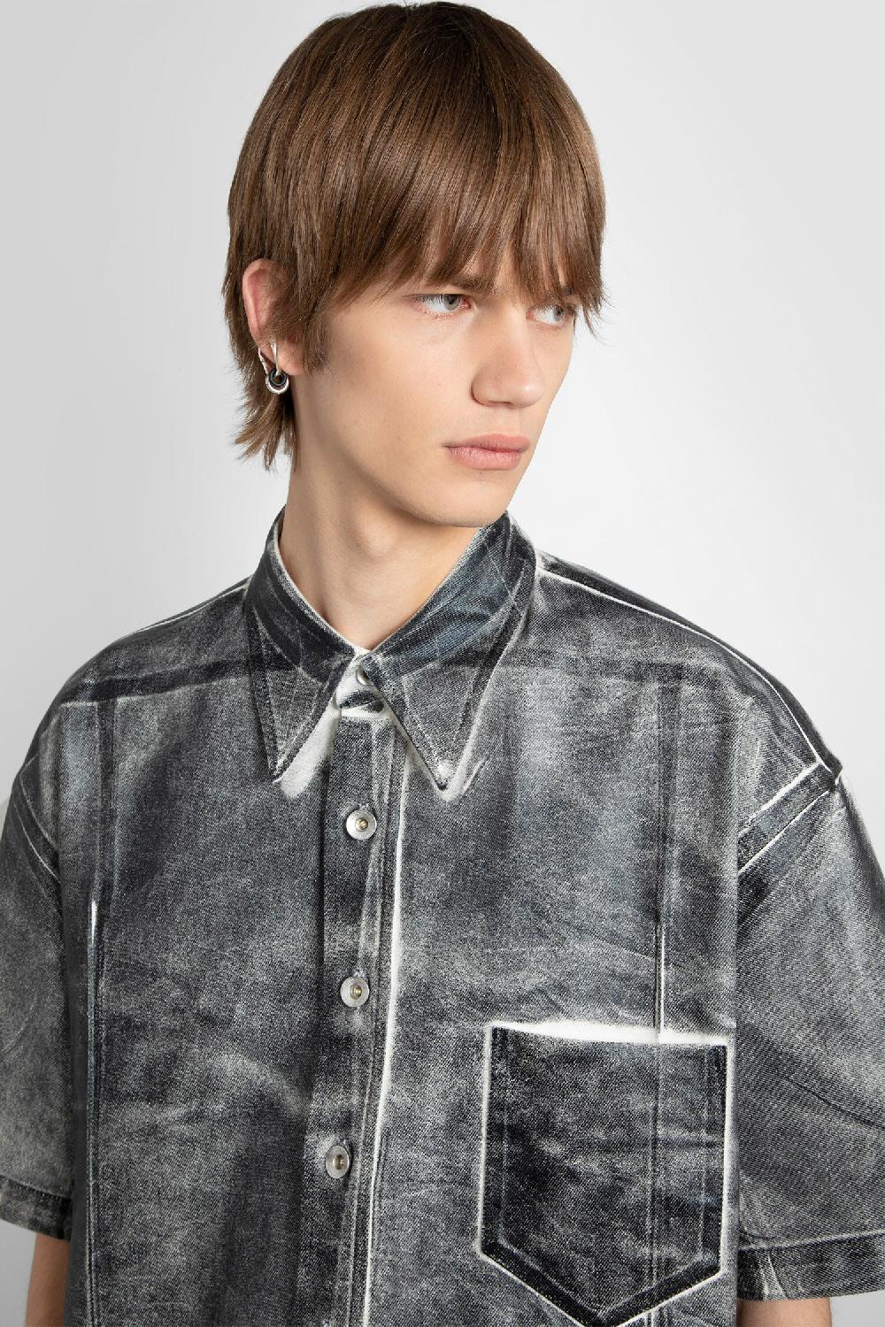 Antonioli KARMUEL YOUNG MAN BLACK&WHITE SHIRTS