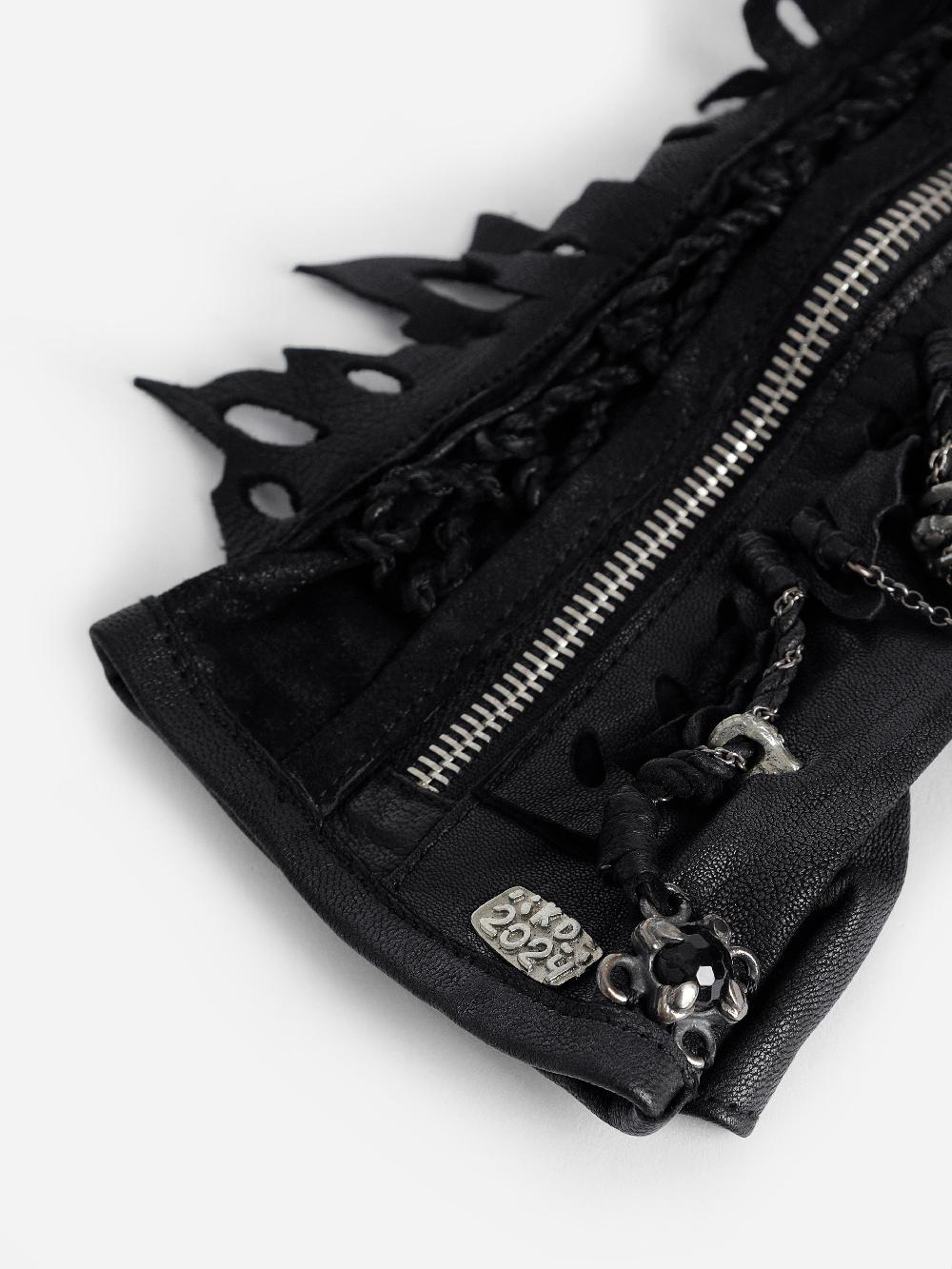 Antonioli KD2024 WOMAN BLACK GLOVES