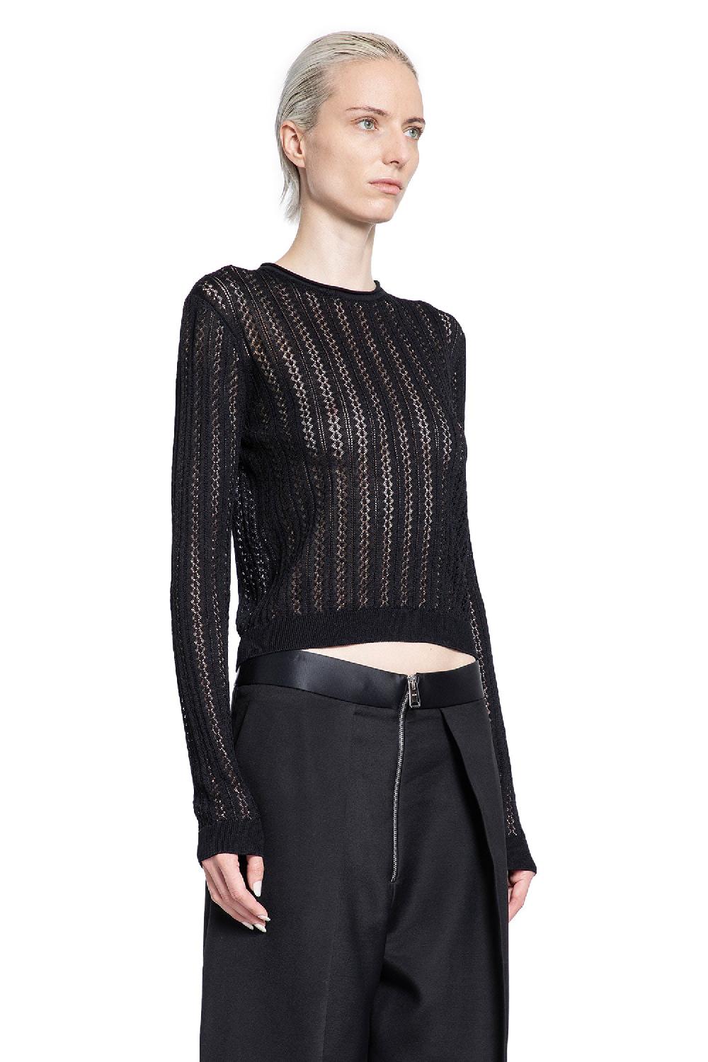 Antonioli KHAITE WOMAN BLACK KNITWEAR