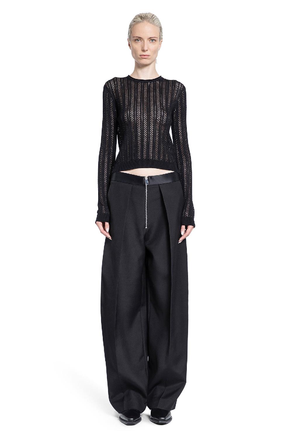 Antonioli KHAITE WOMAN BLACK TROUSERS