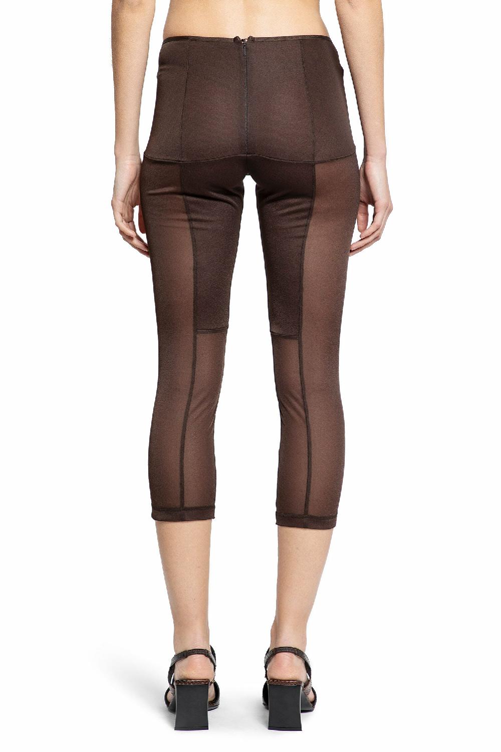 Antonioli KNWLS WOMAN BROWN TROUSERS
