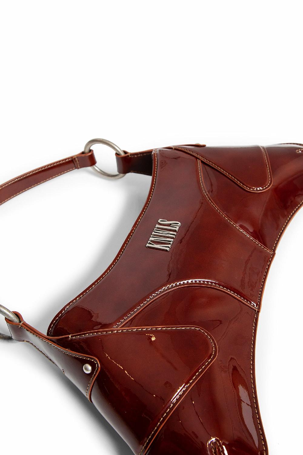 Antonioli KNWLS WOMAN RED SHOULDER BAGS