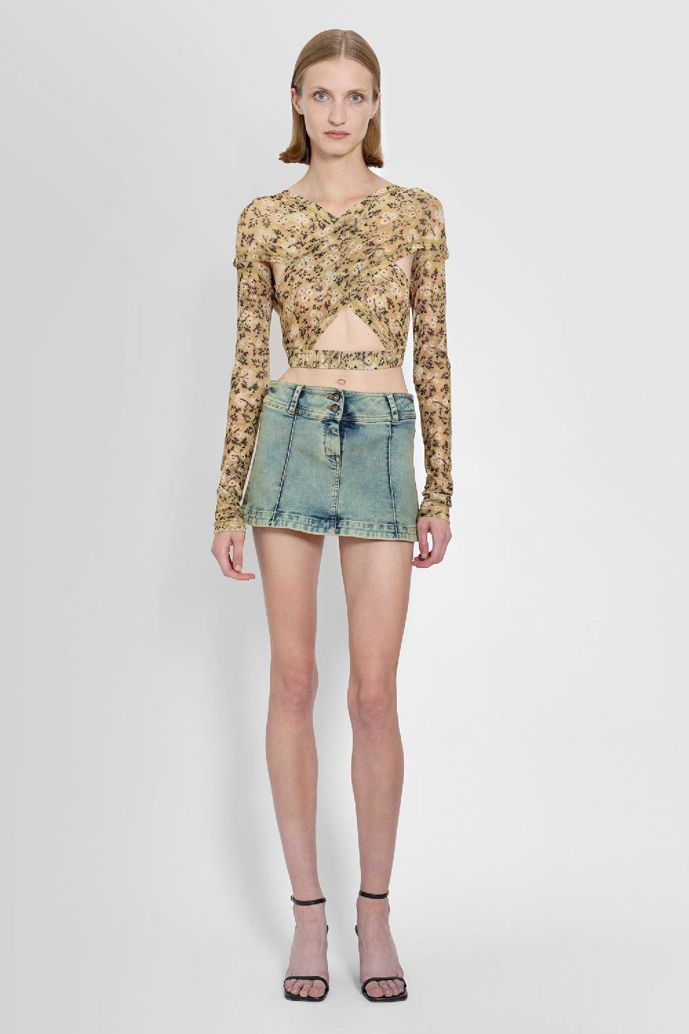 Antonioli KNWLS WOMAN YELLOW TOPS