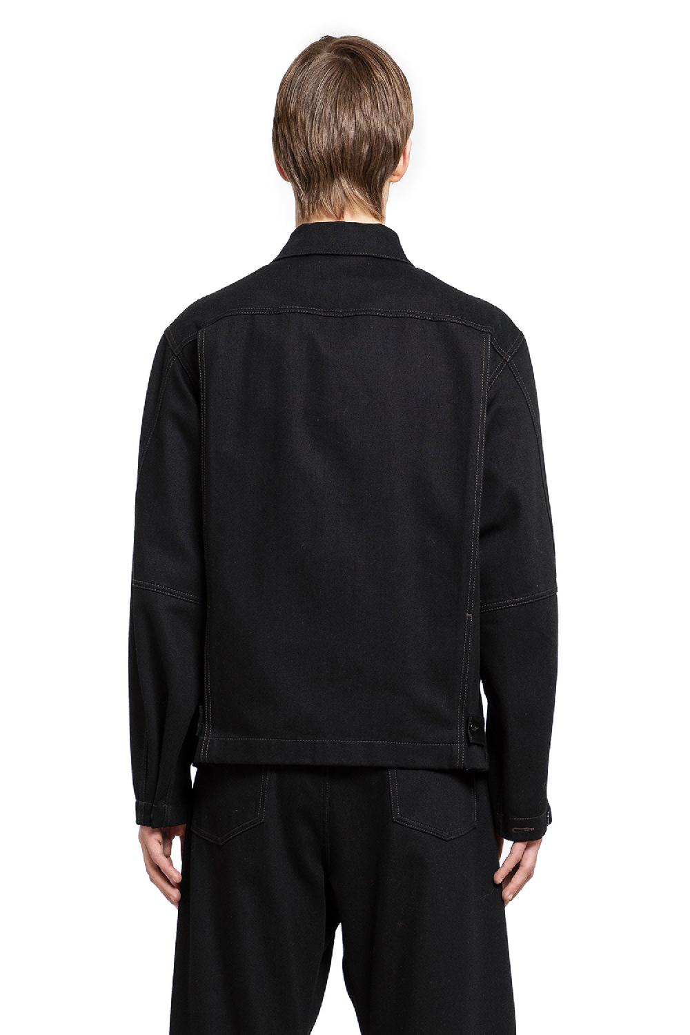 Antonioli LEMAIRE MAN BLACK JACKETS