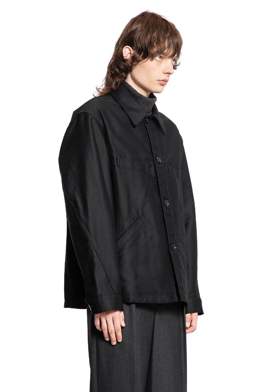 Antonioli LEMAIRE MAN BLACK JACKETS