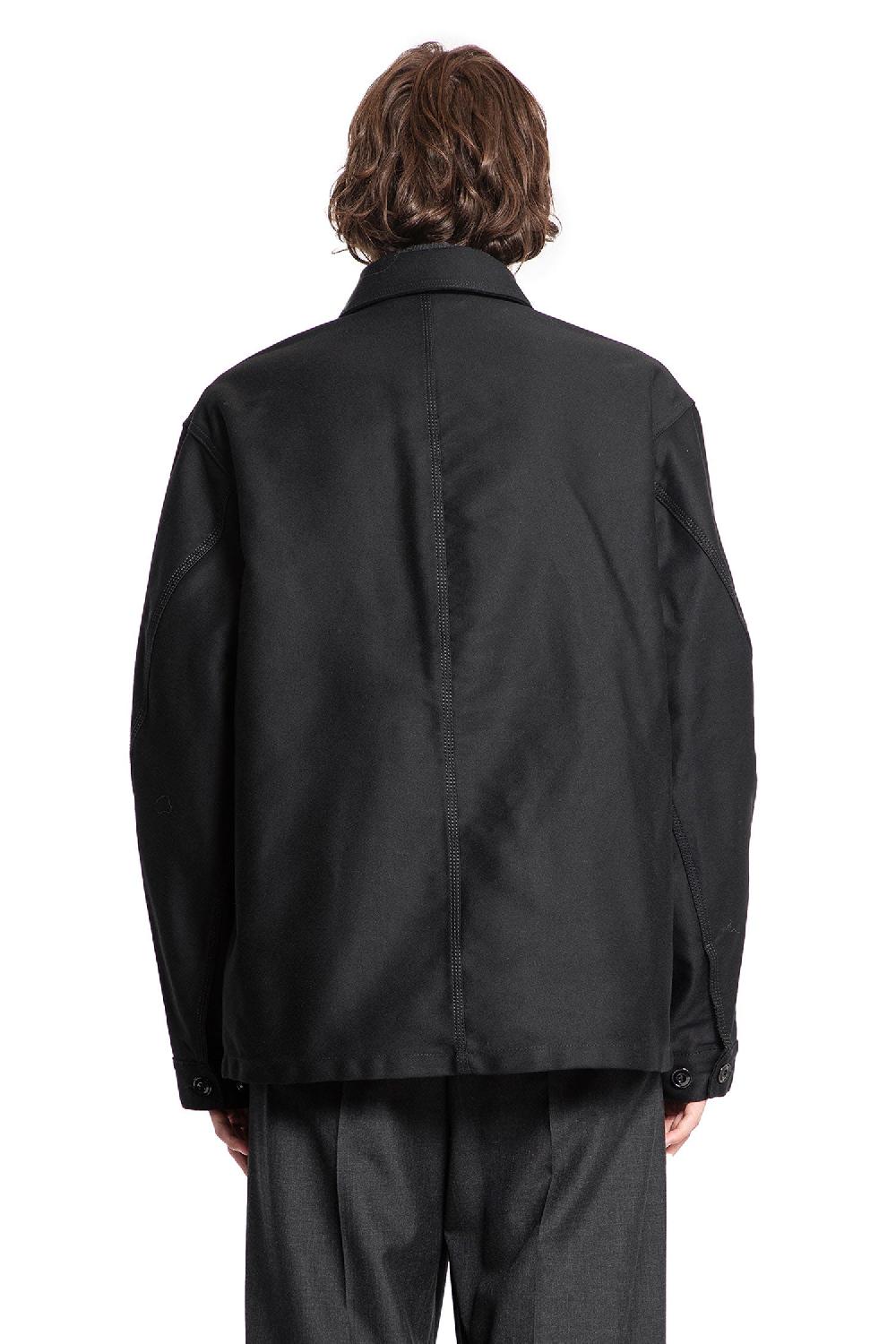 Antonioli LEMAIRE MAN BLACK JACKETS